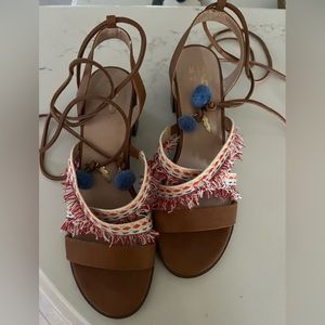Sandals- ankle wrap